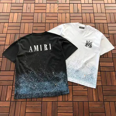 ￥~89 AMIRI T-SHIRT 33112221 (im 176CM 58KG iwear size M in the photo)
