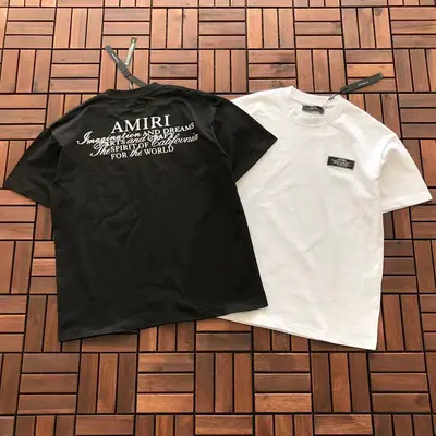 ¥~85 AMIRI T-SHIRT 33112202(im 176CM 58KG iwear size M in the photo)