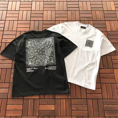¥~85 AMIRI T-SHIRT 33112397 (im 176CM 58KG iwear size M in the photo)