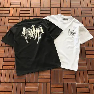 ¥~85 AMIRI T-SHIRT 33112497 (im 176CM 58KG iwear size L in the photo)