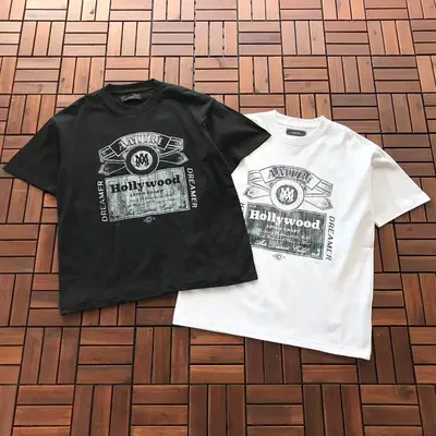 ¥~89 AMIRI T-SHIRT 33112496 (im 176CM 58KG iwear size M in the photo)