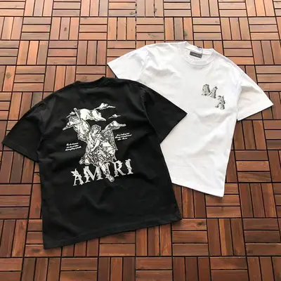 ¥~85 AMIRI T-SHIRT 33112379 (im 176CM 58KG iwear size L in the photo)