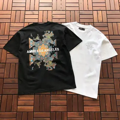 ¥~89 AMIRI T-SHIRT 33112491 (im 176CM 58KG iwear size M in the photo)