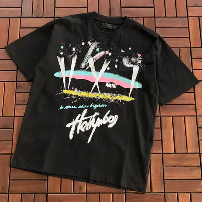 ¥~79 AMIRI T-SHIRT 33112343 (im 176CM 58KG iwear size M in the photo)