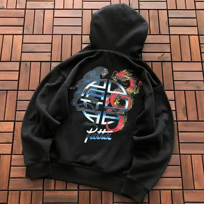 ￥~129 PATTA HOODIE FLEECE 33112314 (im 176CM 58KG iwear size M in the photo)