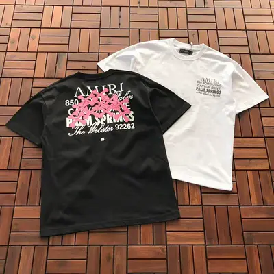 ￥~85 AMIRI T-SHIRT 33112311 (im 176CM 58KG iwear size M in the photo)