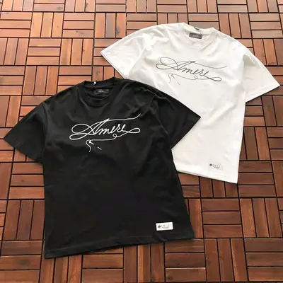 ￥~85 AMIRI T-SHIRT 33112309 (im 176CM 58KG iwear size M in the photo)