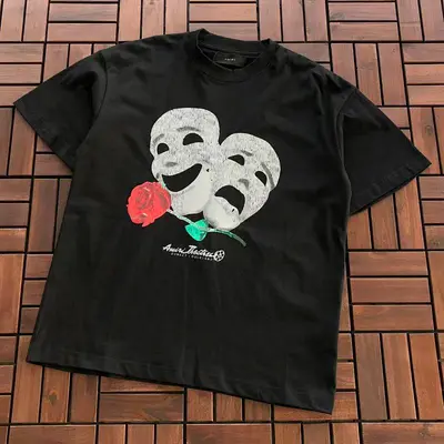 ￥~89 AMIRI T-SHIRT 33112305 (im 176CM 58KG iwear size M in the photo)