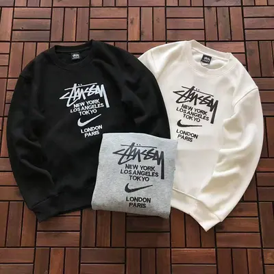 ￥~175 ST🔥S🔥Y & N🔥K🔥SWEATER FLEECE 22112630 (im 176CM 58KG iwear size M in the photo)
