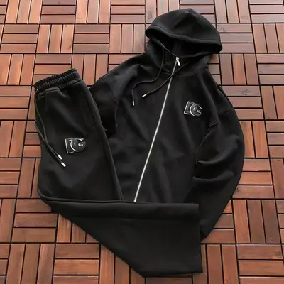 ￥~419 D🔥LC🔥 GA🔥B🔥🔥A HOODIE TROUSERS 33112623 (im 176CM 58KG iwear size L in the photo)