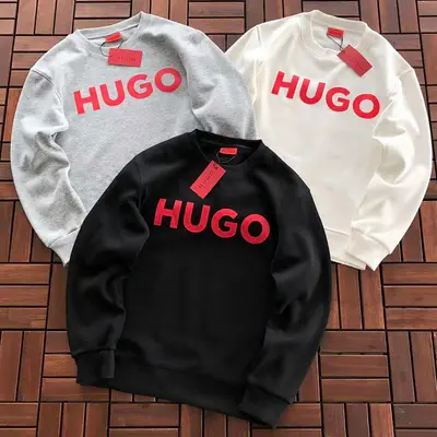 ￥~175 H🔥G🔥 B🔥🔥S SWEATER FLEECE 22112731 (im 176CM 58KG iwear size M in the photo)