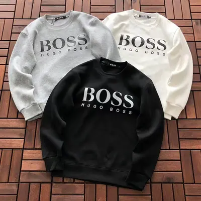 ￥~175 H🔥G🔥 B🔥🔥S SWEATER FLEECE 22112747 (im 176CM 58KG iwear size M in the photo)