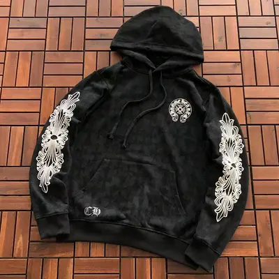 ￥~169 CH🔥OM🔥 HE🔥RTS HOODIE 33112716 (im 176CM 58KG iwear size M in the photo)