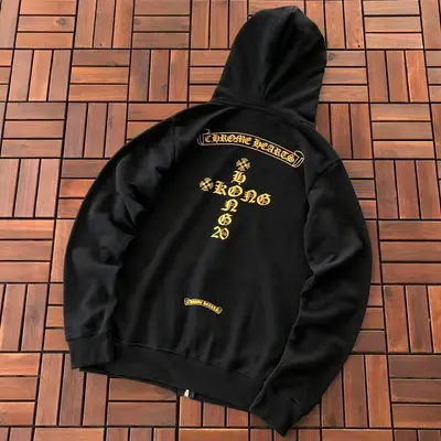 ￥~159 CH🔥OM🔥 HE🔥RTS HOODIE 33112727 (im 176CM 58KG iwear size M in the photo)
