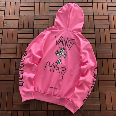 ￥~139 CH🔥OM🔥 HE🔥RTS HOODIE 33112726 (im 176CM 58KG iwear size M in the photo)