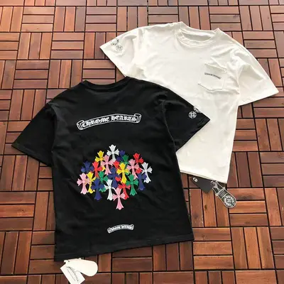 ￥~95 CH🔥OM🔥 HE🔥RTS T-SHIRT 33112712 (im 176CM 58KG iwear size M in the photo)