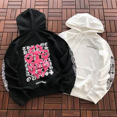 ￥~139 CH🔥OM🔥 HE🔥RTS HOODIE 33112735 (im 176CM 58KG iwear size M in the photo)