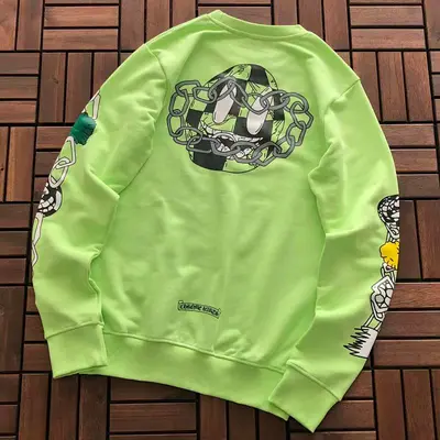 ￥~125 CH🔥OM🔥 HE🔥RTS SWEATER 33112708 (im 176CM 58KG iwear size M in the photo)