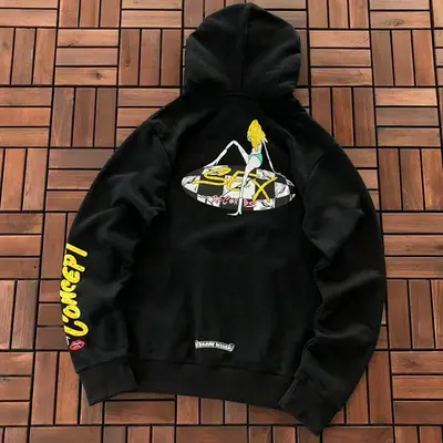 ￥~139 CH🔥OM🔥 HE🔥RTS HOODIE 33112721 (im 176CM 58KG iwear size M in the photo)