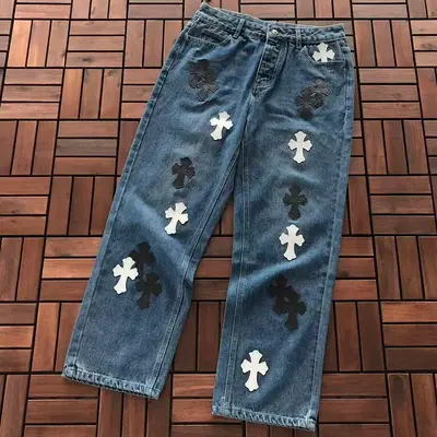 ￥~169 CH🔥OM🔥 HE🔥RTS JEANS 33112732