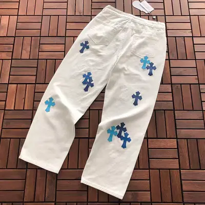 ￥~165 CH🔥OM🔥 HE🔥RTS JEANS 33112729