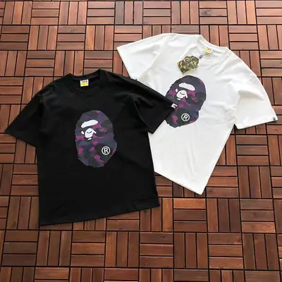 ￥~89 BAPE T-SHIRT 11112821 (im 176CM 58KG iwear size L in the photo)