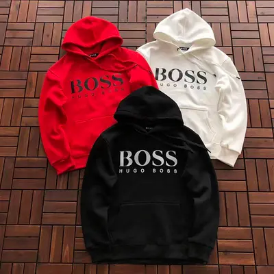 ￥~225 H🔥G🔥 B🔥🔥S HOODIE FLEECE 22113034 (im 176CM 58KG iwear size M in the photo)
