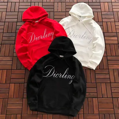 ￥~225 D🔥O🔥 HOODIE FLEECE 22113025 (im 176CM 58KG iwear size M in the photo)