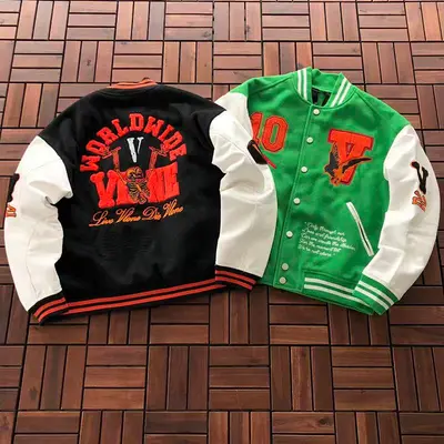 ￥~235 VLONE COTTON JACKET 33120161 (im 176CM 58KG iwear size M in the photo)