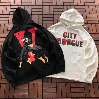 ￥~119 VLONE HOODIE 33120144 (im 184CM 80KG iwear size L in the photo)