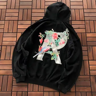 ￥~135 REPRESENT HOODIE 33120120 (im 184CM 80KG iwear size L in the photo)