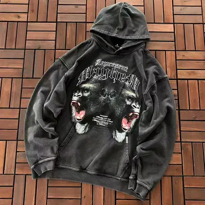 ￥~135 REPRESENT HOODIE 33120112 (im 184CM 80KG iwear size L in the photo)