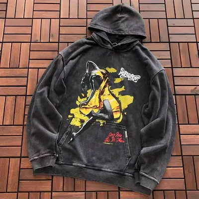 ￥~135 REPRESENT HOODIE 33120132 (im 184CM 80KG iwear size L in the photo)