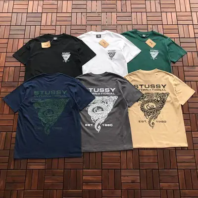 ￥~79 ST🔥S🔥Y T-SHIRT 11120267 (im 180CM 68KG iwear size M in the photo)