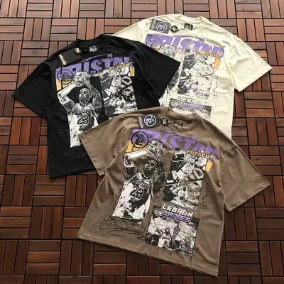 ￥~79 HELLSTAR T-SHIRT 33120471 (im 180CM 68KG iwear size XL in the photo)