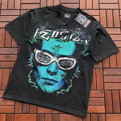 ￥~79 HELLSTAR T-SHIRT 33120462 (im 180CM 68KG iwear size XL in the photo)