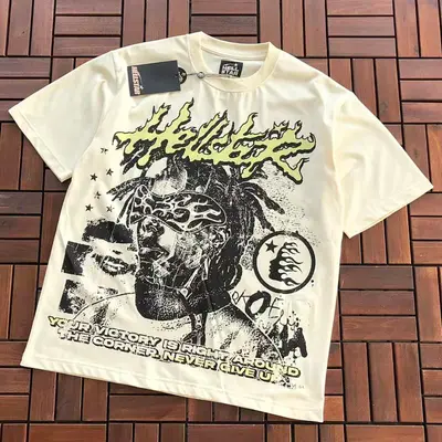 ￥~79 HELLSTAR T-SHIRT 33120455 (im 180CM 68KG iwear size XL in the photo)