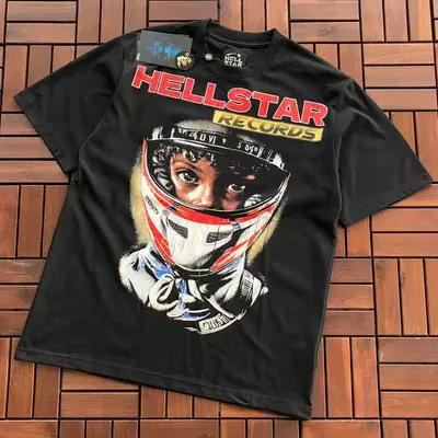 ￥~79 HELLSTAR T-SHIRT 33120451 (im 180CM 68KG iwear size XL in the photo)