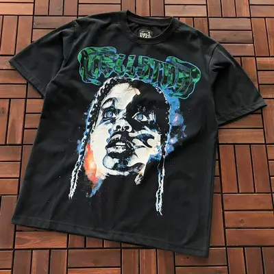￥~79 HELLSTAR T-SHIRT 33120421 (im 180CM 68KG iwear size XL in the photo)