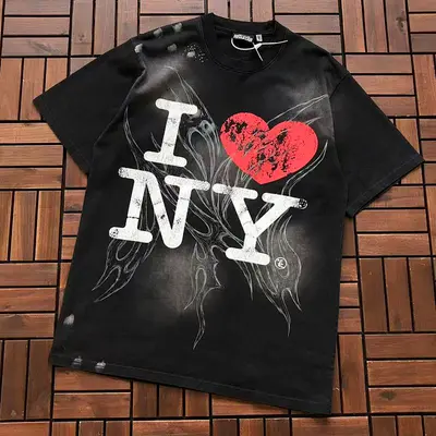 ￥~135 HELLSTAR T-SHIRT 11120418 (im 176CM 58KG iwear size M in the photo)