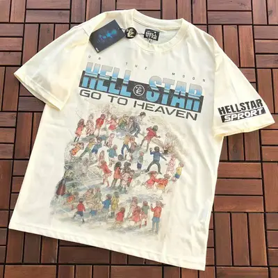 ￥~79 HELLSTAR T-SHIRT 33120447 (im 180CM 68KG iwear size XL in the photo)