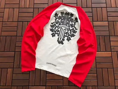￥~95 CH🔥OM🔥 HE🔥RTS LONG-SLEEVE 33120542 (im 176CM 58KG iwear size M in the photo)