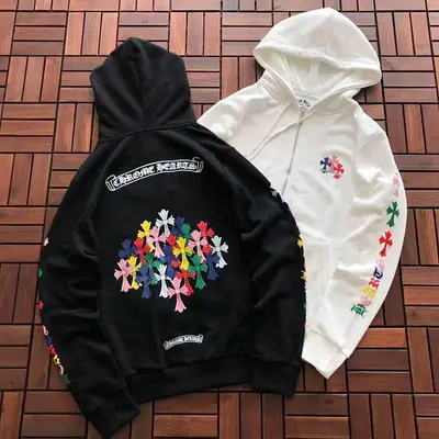 ￥~165 CH🔥OM🔥 HE🔥RTS HOODIE 33120540 (im 176CM 58KG iwear size M in the photo)