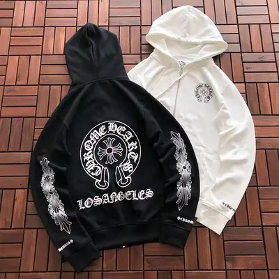 ￥~159 CH🔥OM🔥 HE🔥RTS HOODIE 33120539 (im 176CM 58KG iwear size M in the photo)