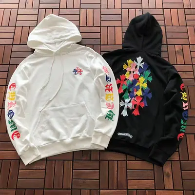 ￥~149 CH🔥OM🔥 HE🔥RTS HOODIE 33120517 (im 176CM 58KG iwear size M in the photo)