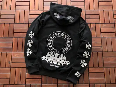 ￥~149 CH🔥OM🔥 HE🔥RTS HOODIE 33120514 (im 176CM 58KG iwear size M in the photo)