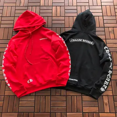 ￥~149 CH🔥OM🔥 HE🔥RTS HOODIE 33120509 (im 176CM 58KG iwear size M in the photo)