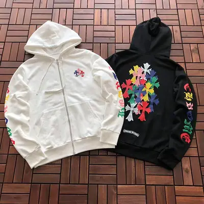 ¥~165 CH🔥OM🔥 HE🔥RTS HOODIE 33120504 (im 176CM 58KG iwear size M in the photo)