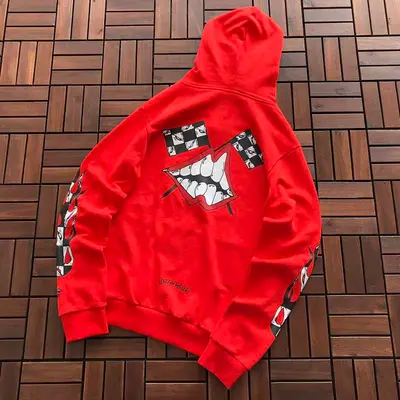 ¥~165 CH🔥OM🔥 HE🔥RTS HOODIE 33120536 (im 176CM 58KG iwear size M in the photo)