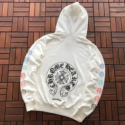 ¥~159 CH🔥OM🔥 HE🔥RTS HOODIE 33120501 (im 176CM 58KG iwear size M in the photo)